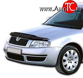 4 599 р. Дефлектор капота NovLine Skoda Superb B6 (3T5) универсал доресталийнг (2009-2013)  с доставкой в г. Тамбов