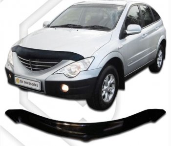 Дефлектор капота CA-Plastiс SSANGYONG Actyon 1 (2006-2010)