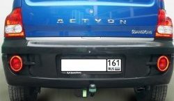 6 899 р. Фаркоп Лидер Плюс  SSANGYONG Actyon  1 (2006-2010) (Без электропакета)  с доставкой в г. Тамбов. Увеличить фотографию 1