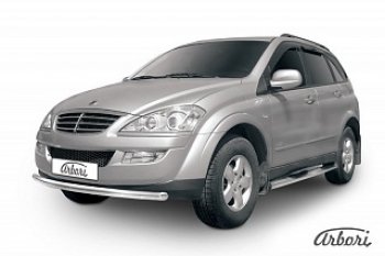 Защита переднего бампера Arbori SSANGYONG Kyron рестайлинг (2007-2016)