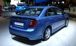 7 899 р. Пороги накладки Street Edition Chevrolet Lacetti седан (2002-2013) (Неокрашенные)  с доставкой в г. Тамбов. Увеличить фотографию 2