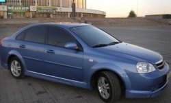 7 899 р. Пороги накладки Street Edition Chevrolet Lacetti седан (2002-2013) (Неокрашенные)  с доставкой в г. Тамбов. Увеличить фотографию 3