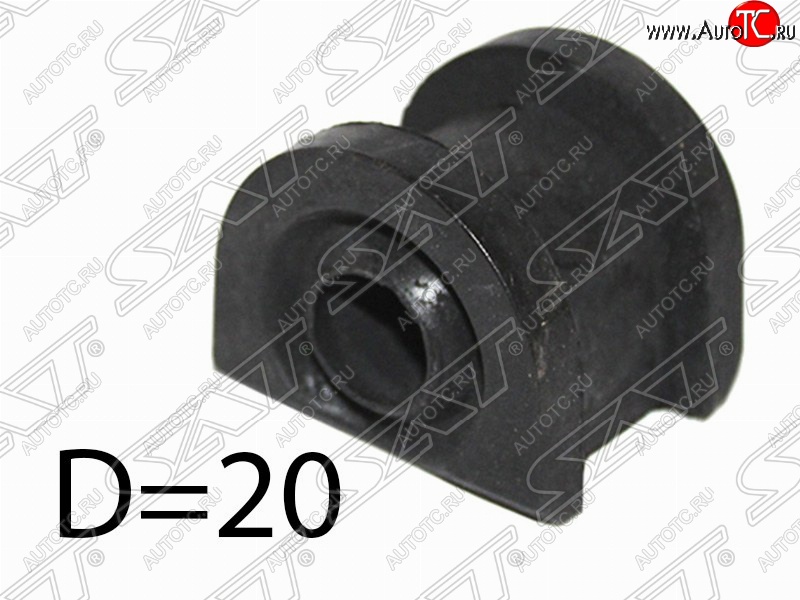 157 р. Резиновая втулка переднего стабилизатора (D=20) SAT Subaru Impreza GE седан (2007-2012)  с доставкой в г. Тамбов