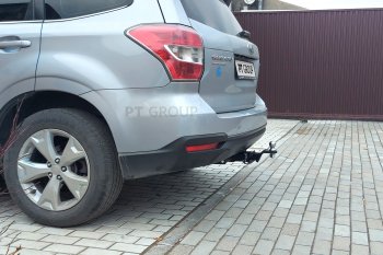 12 849 р. Фаркоп Petroil Tuning (съемный квадрат)  Subaru Forester  SJ (2012-2019) дорестайлинг, рестайлинг  с доставкой в г. Тамбов. Увеличить фотографию 3