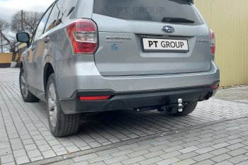 12 849 р. Фаркоп Petroil Tuning (съемный квадрат) Subaru Forester SJ дорестайлинг (2012-2016)  с доставкой в г. Тамбов. Увеличить фотографию 4