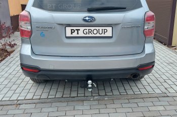 12 849 р. Фаркоп Petroil Tuning (съемный квадрат)  Subaru Forester  SJ (2012-2019) дорестайлинг, рестайлинг  с доставкой в г. Тамбов. Увеличить фотографию 6