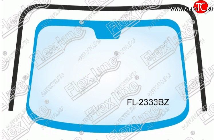 3 199 р. Молдинг лобового стекла FlexLine Subaru Forester SG рестайлинг (2005-2008)  с доставкой в г. Тамбов