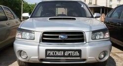 1 099 р. Реснички фар RA Subaru Forester SG дорестайлинг (2002-2005) (Неокрашенные)  с доставкой в г. Тамбов. Увеличить фотографию 3