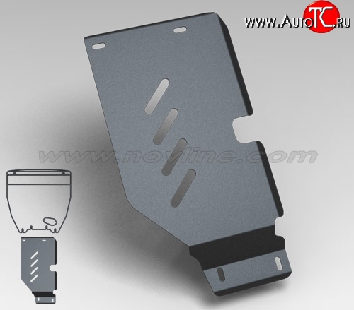 3 059 р. Защита коробки передач Novline (2.0, АКПП, 3 мм) Subaru Forester SH (2008-2013)  с доставкой в г. Тамбов
