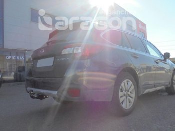 22 699 р. Фаркоп Aragon. (шар S) Subaru Outback BS/B15 дорестайлинг универсал (2014-2018)  с доставкой в г. Тамбов. Увеличить фотографию 2