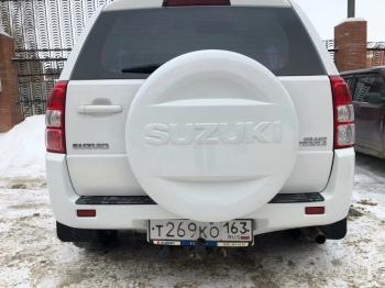 6 949 р. Пластиковый колпак запасного колеса SUZUKI (верхняя часть, 225/70/16) Suzuki Grand Vitara JT 3 двери дорестайлинг (2005-2008) (неокрашенный)  с доставкой в г. Тамбов. Увеличить фотографию 10