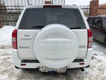 6 949 р. Пластиковый колпак запасного колеса SUZUKI (верхняя часть, 225/70/16) Suzuki Grand Vitara JT 3 двери дорестайлинг (2005-2008) (неокрашенный)  с доставкой в г. Тамбов. Увеличить фотографию 11