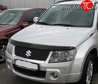 2 799 р. Дефлектор капота NovLine Suzuki Grand Vitara JT 5 дверей дорестайлинг (2005-2008)  с доставкой в г. Тамбов