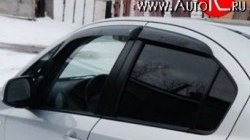 999 р. Комплект дефлекторов окон (ветровиков) 4 шт. (седан) Russtal  Suzuki SX4  GYA,GYB (2010-2016)  рестайлинг, хэтчбэк  с доставкой в г. Тамбов. Увеличить фотографию 1