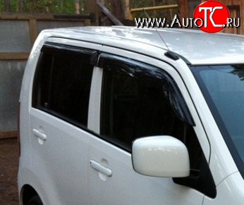 1 249 р. Комплект дефлекторов окон SkyLine Suzuki Wagon R MH23S (2008-2012)  с доставкой в г. Тамбов