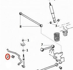 269 р. Полиуретановая втулка Точка Опоры (19 мм) Toyota 4Runner N180 5 дв. дорестайлинг (1995-2000)  с доставкой в г. Тамбов. Увеличить фотографию 2