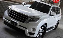 14 949 р. Решётка радиатора ZEUS Exclusive Toyota Land Cruiser Prado J150 1-ый рестайлинг (2013-2017) (Неокрашенная)  с доставкой в г. Тамбов. Увеличить фотографию 4