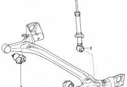 2 399 р. Полиуретановый сайлентблок балки задней подвески Точка Опоры Toyota Allion T240 седан дорестайлинг (2001-2004)  с доставкой в г. Тамбов. Увеличить фотографию 2