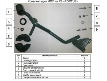 12 249 р. Замок рулевого вала FORTUS (бесштыревой)  Toyota C-HR  NGX10, ZGX10 (2019-2024) рестайлинг  с доставкой в г. Тамбов. Увеличить фотографию 3