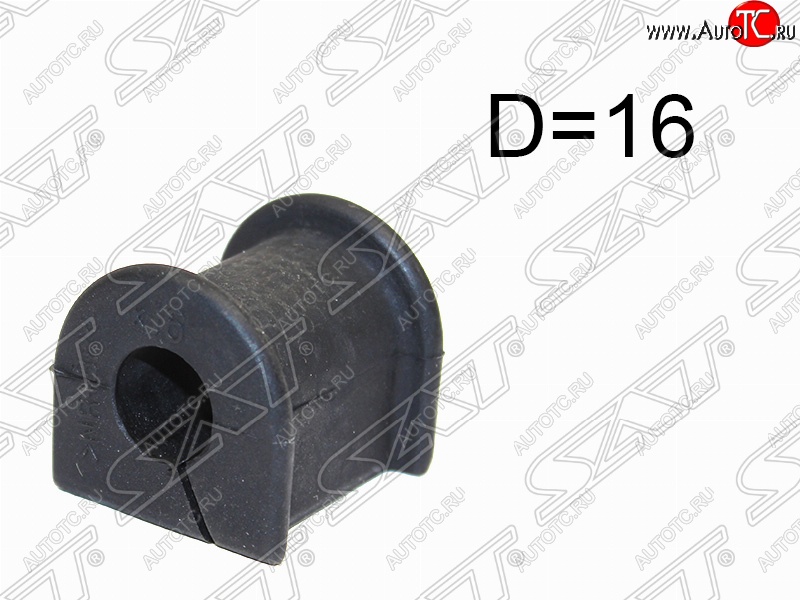125 р. Резиновая втулка переднего стабилизатора (D=16) (5SFE) SAT  Toyota Camry  XV20 (1999-2001)  с доставкой в г. Тамбов