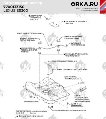 20 799 р. Бак топливный BAKPLAST (50 л., пластиковый) Toyota Camry XV40 дорестайлинг (2006-2008)  с доставкой в г. Тамбов. Увеличить фотографию 5