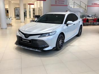 16 899 р. Накладка переднего бампера HEMMES  Toyota Camry  XV70 (2017-2021) дорестайлинг  с доставкой в г. Тамбов. Увеличить фотографию 3