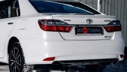 4 649 р. Козырёк на заднее стекло Tuning-Sport  Toyota Camry ( XV50,  XV55) (2011-2018) дорестайлинг, 1-ый рестайлинг, 2-ой рестайлинг (Неокрашенный)  с доставкой в г. Тамбов. Увеличить фотографию 6