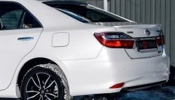 4 649 р. Козырёк на заднее стекло Tuning-Sport  Toyota Camry ( XV50,  XV55) (2011-2018) дорестайлинг, 1-ый рестайлинг, 2-ой рестайлинг (Неокрашенный)  с доставкой в г. Тамбов. Увеличить фотографию 7