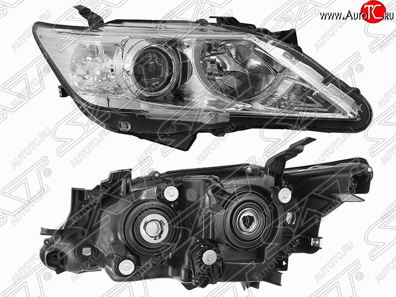 7 299 р. Правая фара передняя SAT Toyota Camry XV50 дорестайлинг (2011-2014)  с доставкой в г. Тамбов