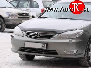 2 799 р. Дефлектор капота NovLine Toyota Camry XV30 рестайлинг (2004-2006)  с доставкой в г. Тамбов