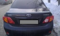 4 899 р. Спойлер CT Toyota Corolla E150 седан дорестайлинг (2006-2010) (Неокрашенный)  с доставкой в г. Тамбов. Увеличить фотографию 2