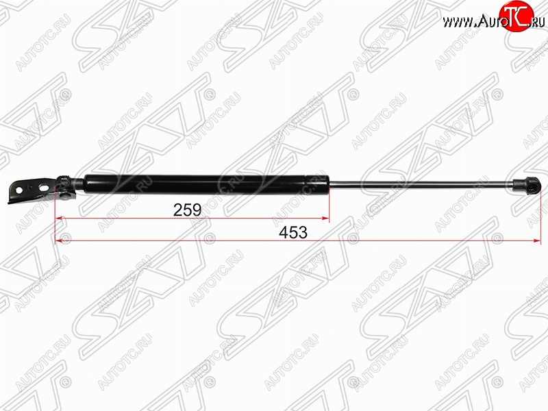 849 р. Правый газовый упор крышки багажника SAT  Toyota Corolla Axio  (E140) седан (2006-2008) дорестайлинг  с доставкой в г. Тамбов