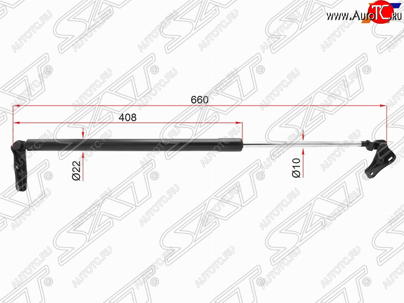 999 р. Левый упор багажника SAT  Toyota Estima  AHR10,XR30, XR40 (2000-2006)  с доставкой в г. Тамбов