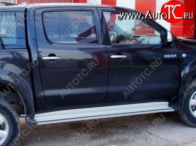 18 399 р. Пороги Vigo CT Toyota Hilux AN20,AN30  2-ой рестайлинг (2011-2016)  с доставкой в г. Тамбов