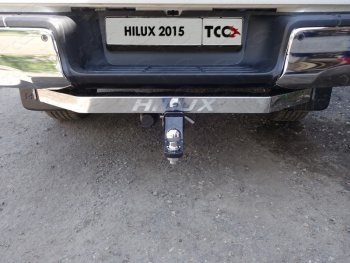 Фаркоп (тягово-сцепное устройство) Exclusive/Black Onyx TCC Toyota Hilux AN120 1-ый рестайлинг (2017-2020)