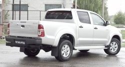 2 059 р. Брызговики (рестайлинг) RA Toyota Hilux AN20,AN30  2-ой рестайлинг (2011-2016)  с доставкой в г. Тамбов. Увеличить фотографию 2