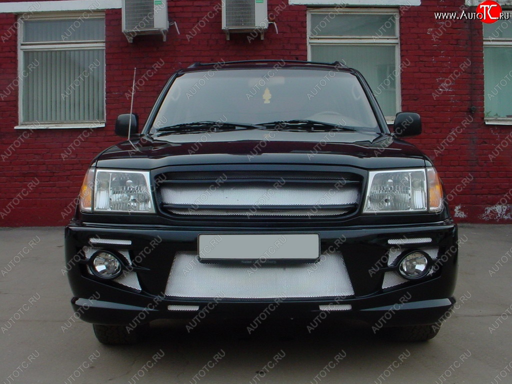 13 449 р. Передний бампер HUNTER Toyota Land Cruiser 100 дорестайлинг (1998-2002) (Неокрашенный)  с доставкой в г. Тамбов