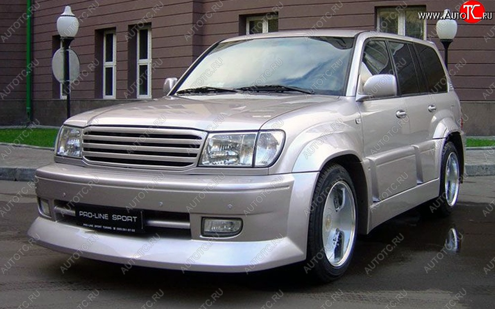 7 199 р. Решетка радиатора HUNTER Toyota Land Cruiser 100 дорестайлинг (1998-2002) (Неокрашенная)  с доставкой в г. Тамбов