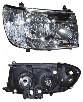 Правая фара SAT (под ксенон) Toyota (Тойота) Land Cruiser (Лэнд)  100 (2005-2007) 100 2-ой рестайлинг