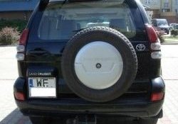 10 349 р. Спойлер CT v1 Toyota Land Cruiser Prado J120 (2002-2009) (Неокрашенный)  с доставкой в г. Тамбов. Увеличить фотографию 2