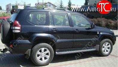 10 349 р. Спойлер CT v1 Toyota Land Cruiser Prado J120 (2002-2009) (Неокрашенный)  с доставкой в г. Тамбов