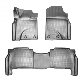 Коврики салона Norplast Unidec Toyota (Тойота) Land Cruiser (Лэнд)  200 (2012-2021) 200 1-ый рестайлинг, 2-ой рестайлинг