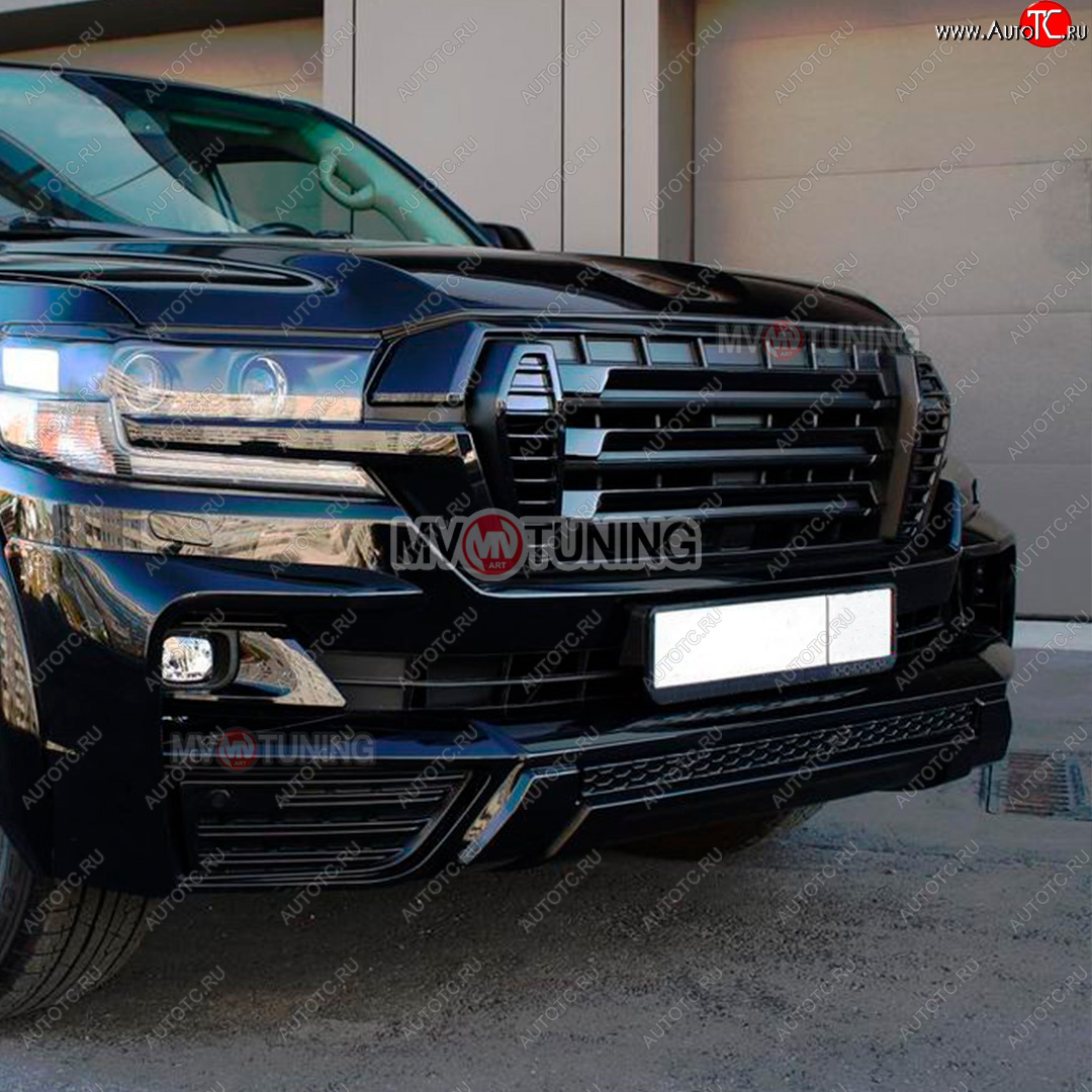 16 499 р. Решётка радиатора MV-Tuning  Toyota Land Cruiser  200 (2015-2021) 2-ой рестайлинг (Неокрашенная)  с доставкой в г. Тамбов