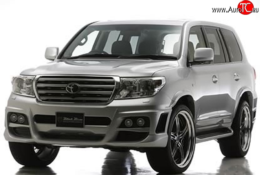 27 649 р. Передний бампер Wald Black Bison Toyota Land Cruiser 200 дорестайлинг (2007-2012) (Неокрашенный)  с доставкой в г. Тамбов