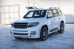 26 249 р. Передний бампер ZEUS LUV LINE Toyota Land Cruiser 200 дорестайлинг (2007-2012) (Неокрашенный)  с доставкой в г. Тамбов. Увеличить фотографию 3