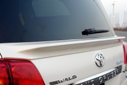 6 649 р. Лип спойлер WALD Toyota Land Cruiser 200 дорестайлинг (2007-2012) (Неокрашенный)  с доставкой в г. Тамбов. Увеличить фотографию 2