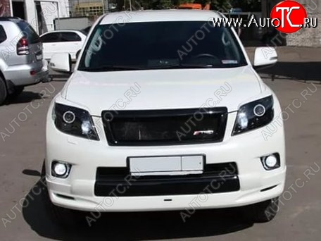 5 899 р. Решётка радиатора TRD Sport  Toyota Land Cruiser Prado  J150 (2009-2013) дорестайлинг (Неокрашенная)  с доставкой в г. Тамбов