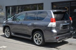 14 099 р. Пластиковые пороги Mz SPEED Toyota Land Cruiser Prado J150 дорестайлинг (2009-2013)  с доставкой в г. Тамбов. Увеличить фотографию 3