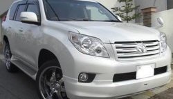 3 489 р. Решётка радиатора Elford Toyota Land Cruiser Prado J150 дорестайлинг (2009-2013) (Неокрашенная)  с доставкой в г. Тамбов. Увеличить фотографию 2