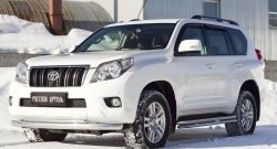 669 р. Зимняя заглушка решетки переднего бампера РА  Toyota Land Cruiser Prado  J150 (2009-2013) дорестайлинг  с доставкой в г. Тамбов. Увеличить фотографию 3